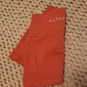 Alphalete shorts size S